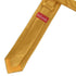 SiaLinda: Krawatte Aurelia, gold gelb, Satin, mit Lilien Applikation - SiaLinda.com